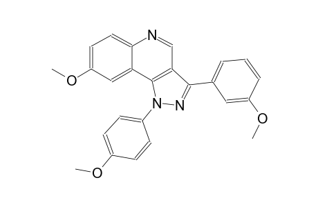 1H-pyrazolo[4,3-c]quinoline, 8-methoxy-3-(3-methoxyphenyl)-1-(4-methoxyphenyl)-