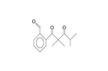 O-(2,2,4-Trimethyl-1,3-dioxo-pentyl)-benzaldehyde