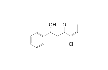 (1R,4E)-4-Chloro-1-hydroxy-1-phenylhex-4-en-3-one