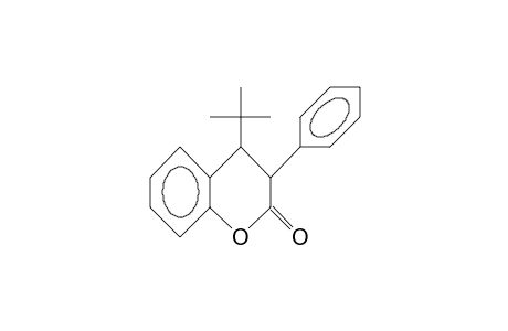 cis-3-Phenyl-4-tert-butyl-3,4-dihydro-coumarin