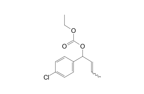 1-(4-Chlorophenyl)but-2-en-1-yl ethyl carbonate