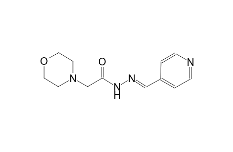 4-morpholineacetic acid, 2-[(E)-4-pyridinylmethylidene]hydrazide