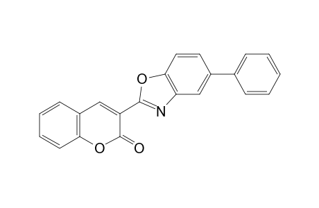 3-(5-phenyl-2-benzoxazolyl)coumarin