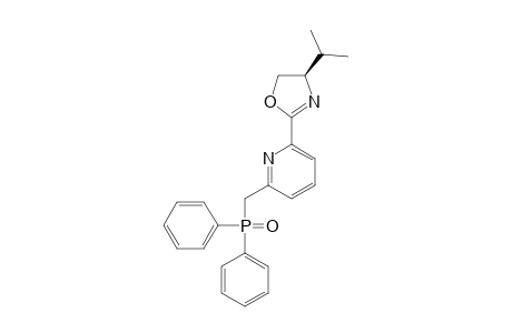 (S)-2-[(DIPHENYL-PHOSPHANOYL)-METHYL]-6-(4-ISOPROPYL-4,5-DIHYDROOXAZOL-2-YL)-PYRIDINE