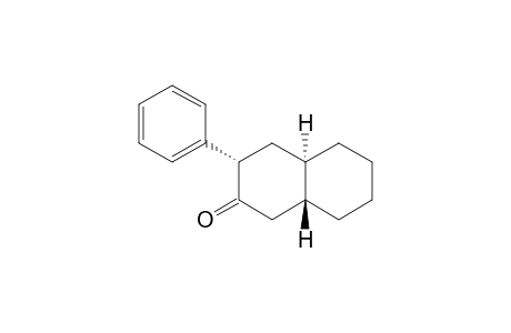 4-AXIAL-PHENYL-TRANS-BICYCLO-[4.4.0]-DECAN-3-ONE