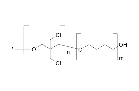 3,3-Bischloromethyl oxetane-tetrahydrofuran block copolymer