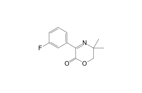 3-(3-Fluorophenyl)-5,5-dimethyl-5,6-dihydro[1,4]oxazin-2-one