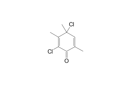 2,4-DICHLORO-3,4,6-TRIMETHYLCYCLOHEXA-2,5-DIENONE