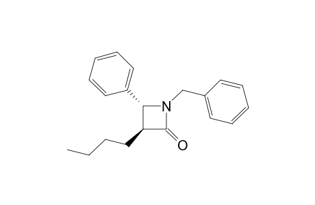 (3,4-trans)-1-Benzyl-3-butyl-4-phenylazetidin-2-one
