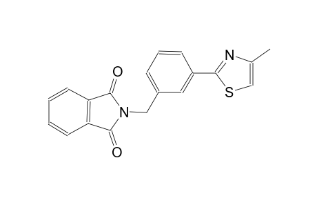 1H-isoindole-1,3(2H)-dione, 2-[[3-(4-methyl-2-thiazolyl)phenyl]methyl]-