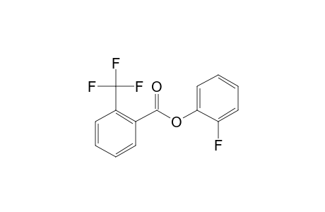 2-Trifluoromethylbenzoic acid, 2-fluorophenyl ester