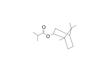 (1,7,7-trimethylnorbornan-2-yl) 2-methylpropanoate