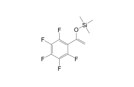 Trimethyl{[1-(pentafluorophenyl)vinyl]oxy}silane