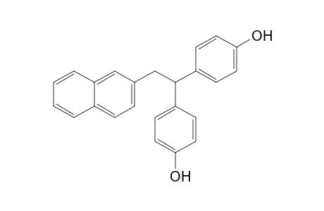 Bis(4-hydroxyphenyl)methnl 2-naphthylmethane
