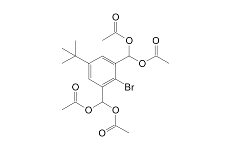 4-(t-Butyl)-2,6-bis(diacetoxymethyl)-bromobenzene
