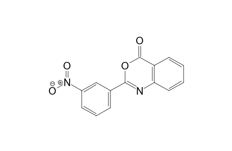 4H-3,1-Benzoxazin-4-one, 2-(3-nitrophenyl)-