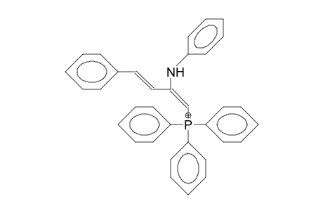 2-Anilino-4-phenyl-buta-1,3-dienyl-(triphenyl)-P
