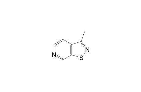 3-methyl-[1,2]thiazolo[5,4-c]pyridine