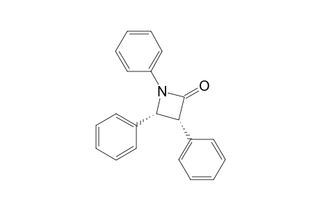(3R,4R)-1,3,4-triphenyl-2-azetidinone