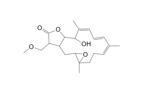Oxireno[4,5]cyclotetradeca[1,2-b]furan-10,12(1aH,10aH)-dione, 2,3,6,7,13,13a,14,14a-octahydro-13-(methoxymethyl)-1a,5,9-trimethyl-