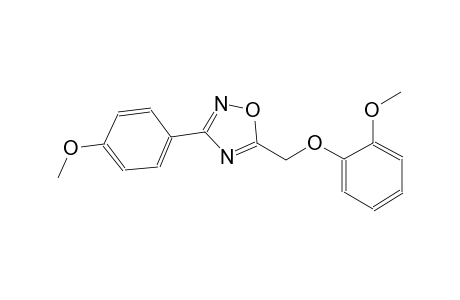 1,2,4-oxadiazole, 5-[(2-methoxyphenoxy)methyl]-3-(4-methoxyphenyl)-