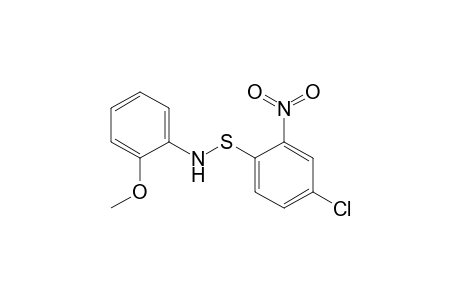 Benzenesulfenamide, 4-chloro-N-(2-methoxyphenyl)-2-nitro-