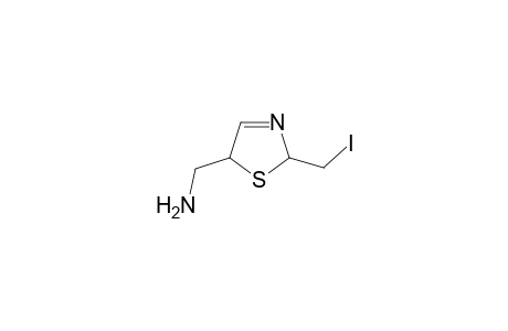 3-Thiazoline-5-methanamine, 2-iodomethyl-