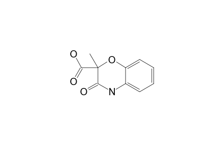 3,4-DIHYDRO-2-METHYL-3-OXO-2H-1,4-BENZOXAZINE-2-CARBOXYLIC-ACID