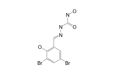 1-(2-HYDROXY-3,5-DIBROMOBENZYLIDENE)-4-HYDROXYSEMICARBAZIDE