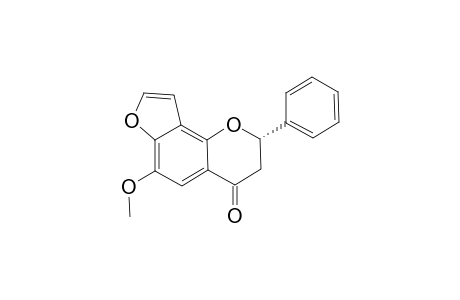 (-)-(2S)-6-METHOXY-[2'',3'':7,8]-FURANOFLAVANONE