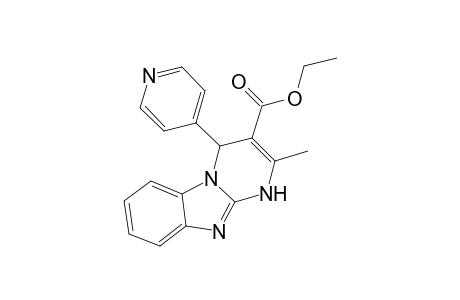 Ethyl 11-methyl-13-(pyridin-4-yl)-1,8,10-triazatricyclo[7.4.0.0(2,7)]trideca-2,4,6,8,11-pentaene-12-carboxylate