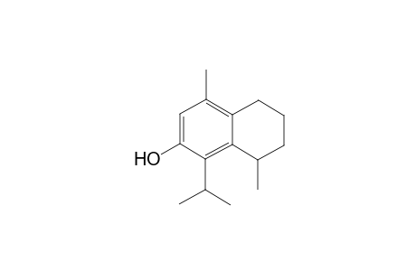 5,6,7,8-Tetrahydro-4,8-dimethyl-1-isopropylnaphth-2-ol