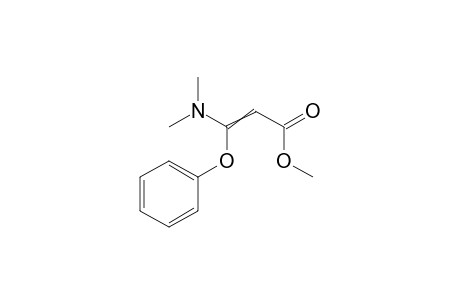 Z/E-3-dimethylamino-3-phenoxy-acrylic acid methyl ester