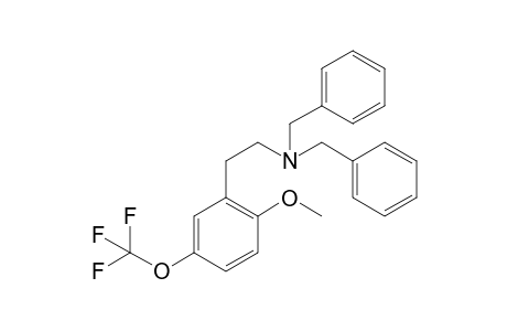 N,N-Dibenzyl-2-methoxy-5-trifluoromethoxyphenethylamine