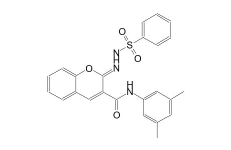 benzenesulfonic acid, 2-[(2Z)-3-[[(3,5-dimethylphenyl)amino]carbonyl]-2H-1-benzopyran-2-ylidene]hydrazide