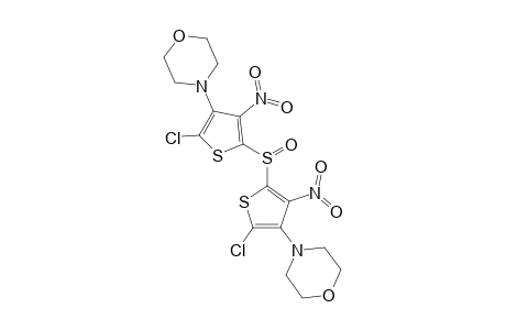 4,4'-[Sulfinylbis(5-chloro-3-nitro-2,4-thienediyl)]dimorpholine