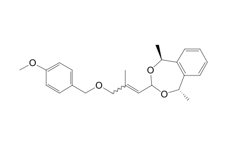 3-[3-(p-Methoxybenzyloxy)-2-methylpropenyl]-1,5-anti-dimethylbenzo[e]-1,3]dioxepane