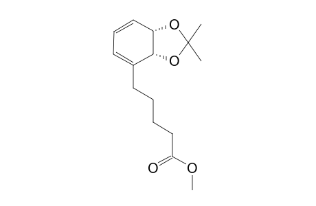 Methyl 5-((3aR,7aS)-2,2-dimethyl-3a,7a-dihydrobenzo[d][1,3]dioxol-4-yl)pentanoate