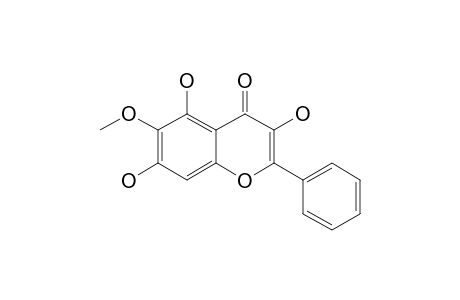 6-METHOXYGALANGIN;6-METHOXY-3,5,7-TRIHYDROXYFLAVONE