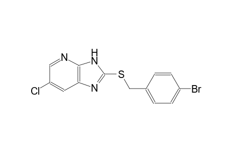 2-[(4-bromobenzyl)sulfanyl]-6-chloro-3H-imidazo[4,5-b]pyridine