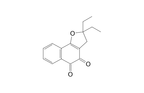 2,2-Diethyl-2,3-dihydronaphtho[1,2-b]furan-4,5-dione
