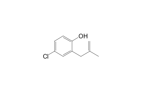 4-Chloro-2-(2-methyl-2-propenyl)phenol