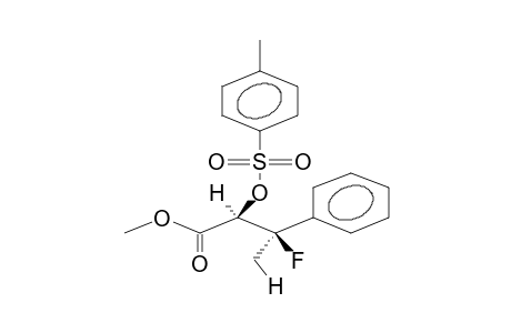 THREO-(METHYL 2-TOSYL-3-FLUORO-3-PHENYLBUTANOATE)