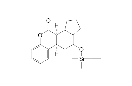cis-11-[(tert-Byutyldimethylsilyl)oxy]-1,2,3,3a,3b,4,9b,10-octahydrobenz[b]indeno[5,4-d]pyran-4-one