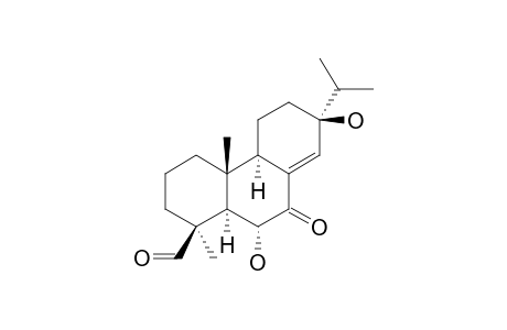 6-ALPHA,13-BETA-DIHYDROXY-7-OXOABIETA-8(14)-EN-19-AL