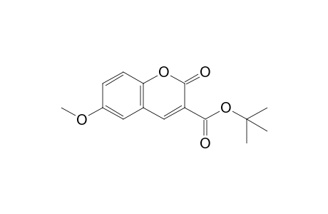 2-keto-6-methoxy-chromene-3-carboxylic acid tert-butyl ester