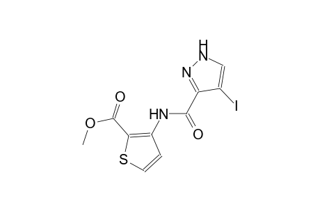 methyl 3-{[(4-iodo-1H-pyrazol-3-yl)carbonyl]amino}-2-thiophenecarboxylate