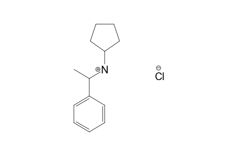 S-(-)-N-cyclopentyl-alpha-methylbenzylamine, hydrochloride