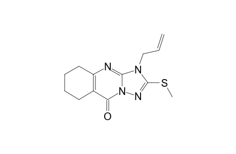 2-methylsulfanyl-3-prop-2-enyl-5,6,7,8-tetrahydro-[1,2,4]triazolo[5,1-b]quinazolin-9-one