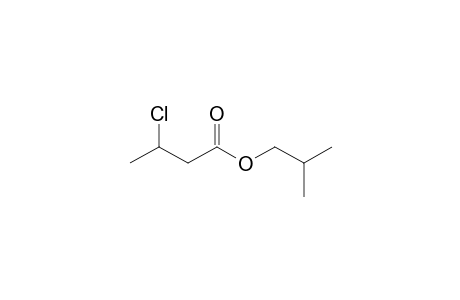 Butanoic acid, 3-chloro-, 2-methylpropyl ester